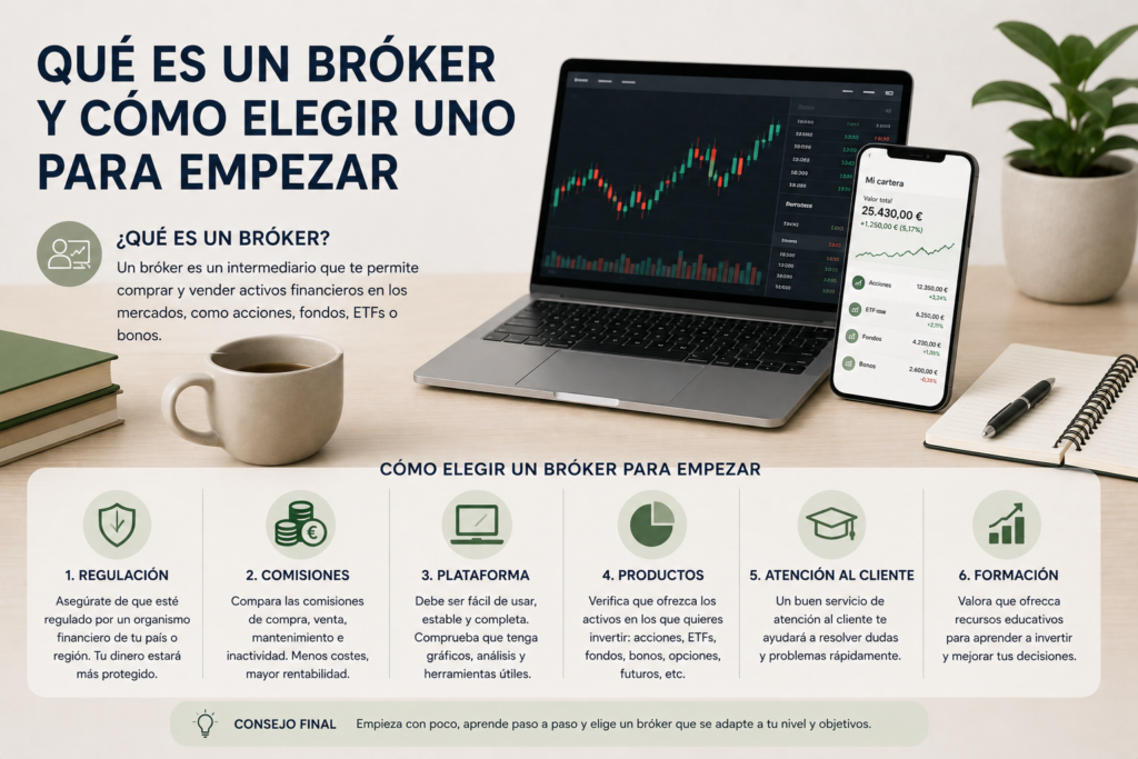 qué es un bróker cómo elegir 2026
