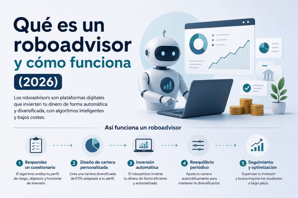 qué es un roboadvisor cómo funciona 2026